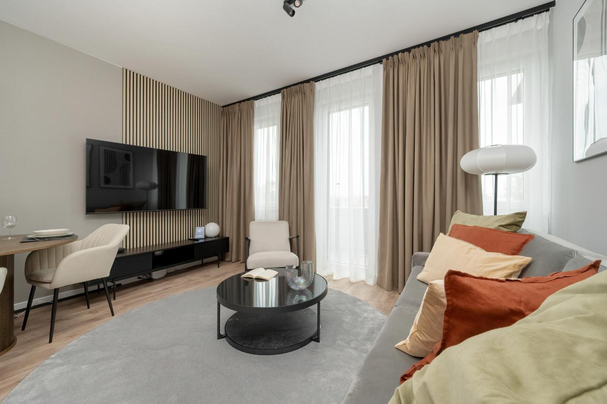 Apartament Zwycieska Z Klimatyzacja, Free Garage By Renters Wrocław